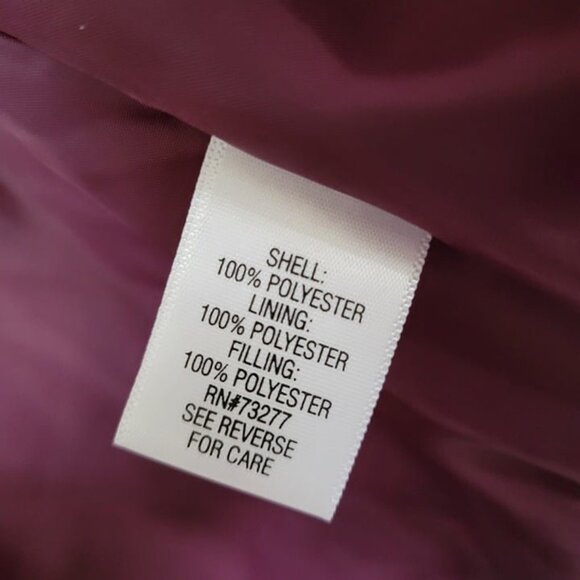 Croft & Barrow Vest jacket  Dots sleeveless Puffer full zip Small EUC - Picture 8 of 8